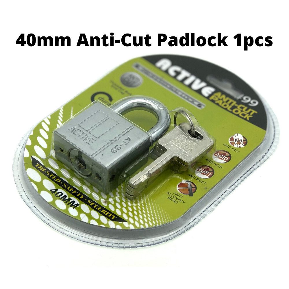 ACTIVE Anti-Cut PadLock / Top Security Padlock / House Lock / Door lock ...