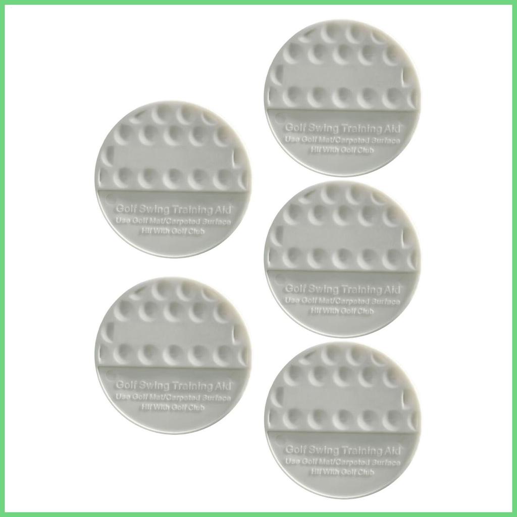 Golf Training Ball Alignment Flat Training Aid 5-Piece Golf Balls for ...