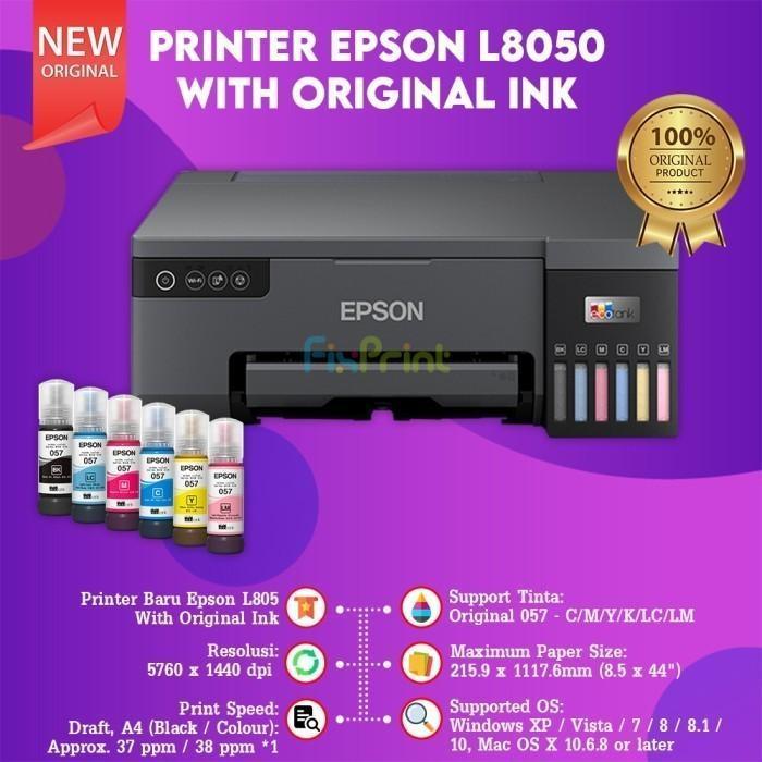 Printer Epson WF-100 Work Force Print Portable Wireless WiFi / Printer Scan L8050 L4360 - Gambar 2