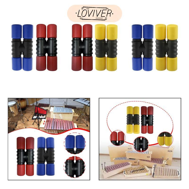 [Loviver] 2x Rhythm Shaker Percussion Instruments Sand Tube Handheld ...