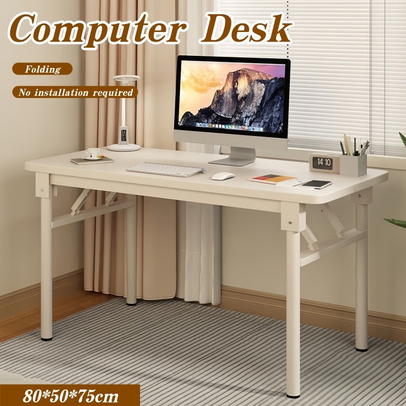 SG Foldable Table Folding Computer Table Dining Table Study Tables Long ...