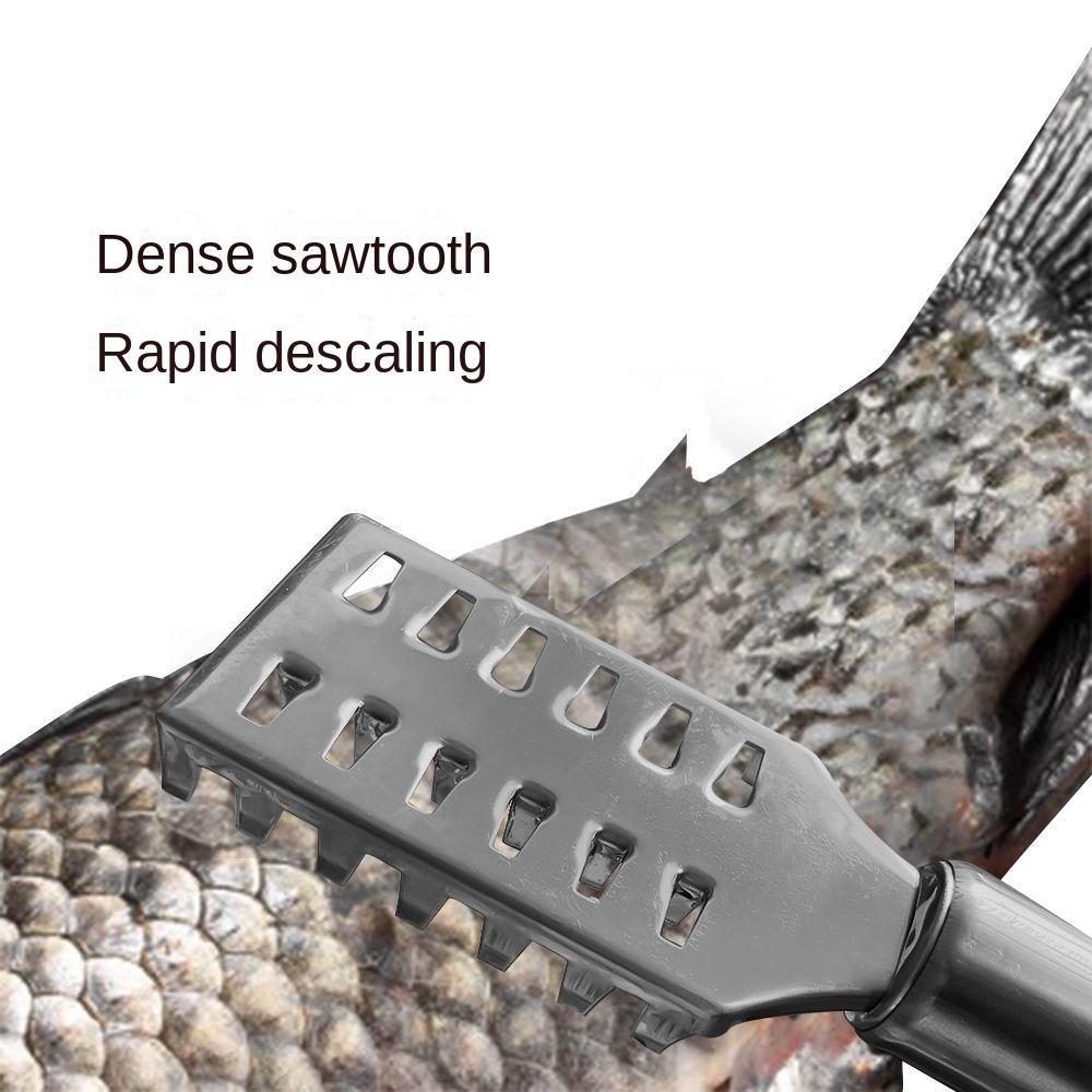 LIGHTHEARTED Fish Scale Remover, Stainless Steel Cleaning Fish Scales ...