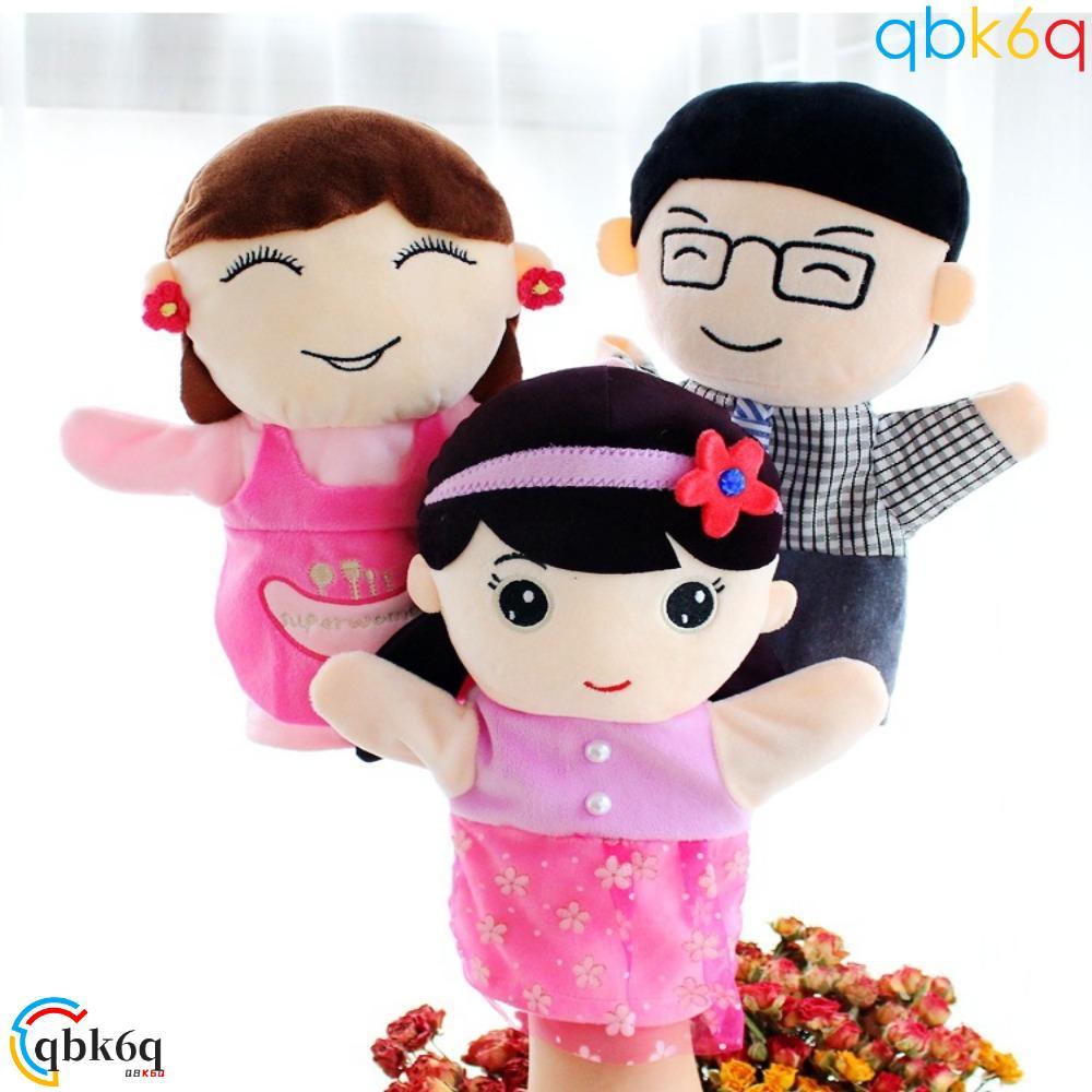 QBK6Q Family Finger Puppets Toddlers Interactive Storytime Animal Cloth ...