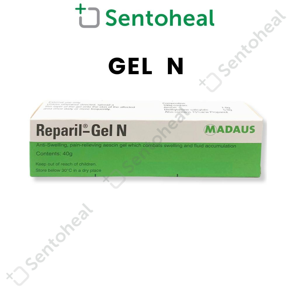 Reparil Gel N 40g [EXP:SEP 2026]- contusions, crush injuries, swelling ...