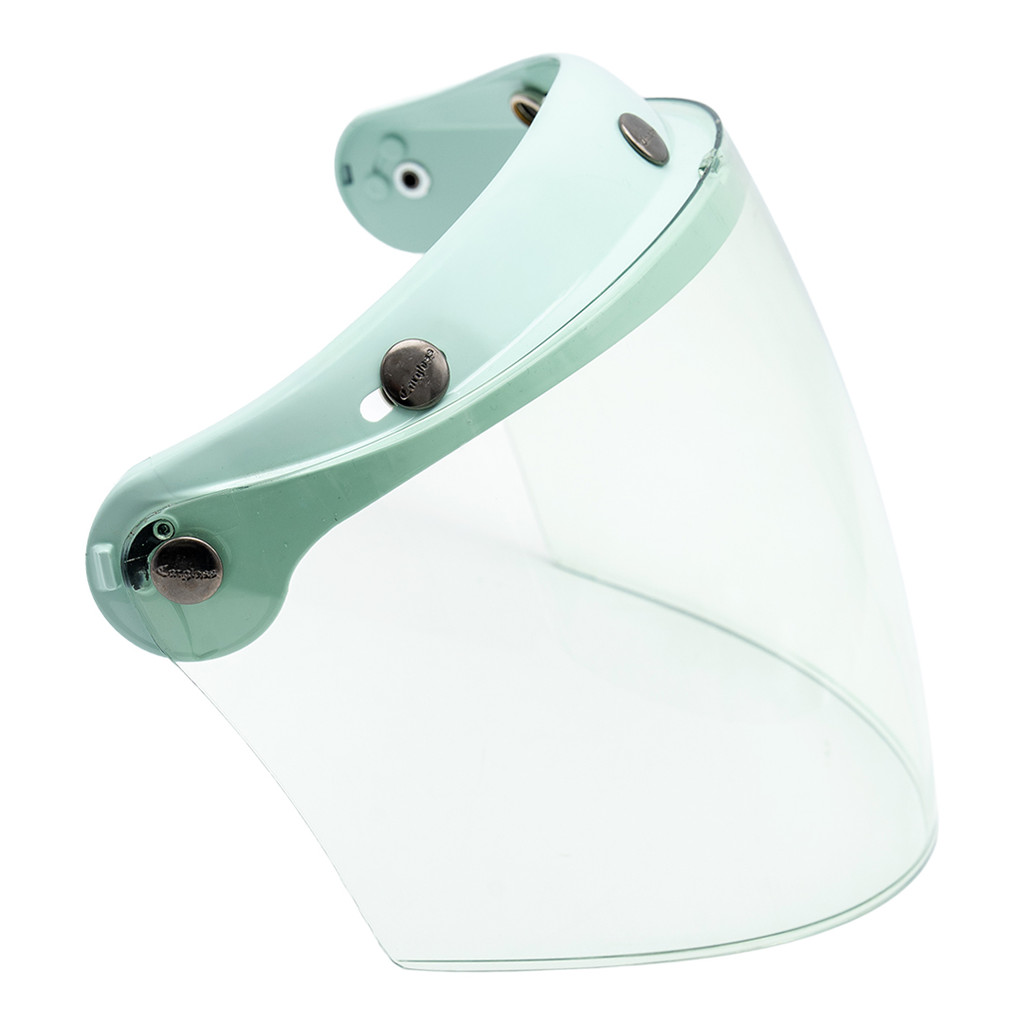 Cargloss Visor CFM - Kaca Helm Flat S Green - Gambar 3