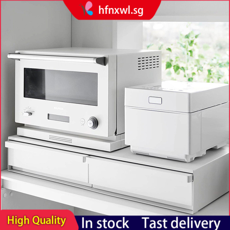 [48H Shipping] Kitchen Double Drawer Storage Rack Pull-out Shelf ...