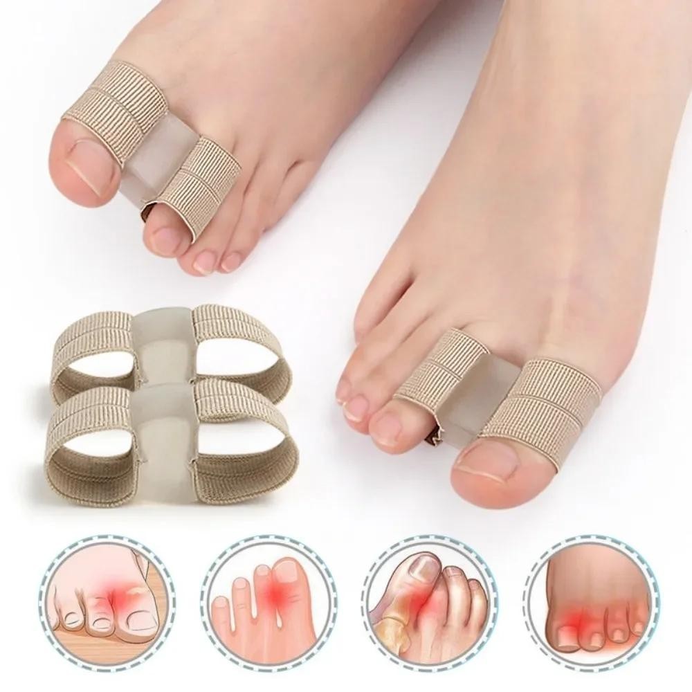 1/2pc Two Toe Separator Hallux Valgu Bunion Corrector Orthopedic Feet ...