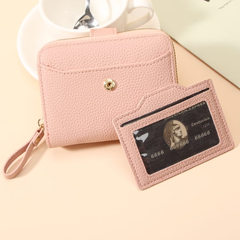 POPmaker shop Dompet Wanita AC23 - Dompet Koin Mini & Card Holder dengan Model Lepas Pasang Kekinian, Tas Dompet yang Minimalis & Praktis untuk Gaya Harian COD - Gambar 4