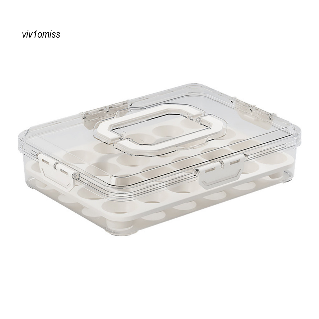 VM_ Plastic Food Container Snack Box Stackable Plastic Meal Prep ...