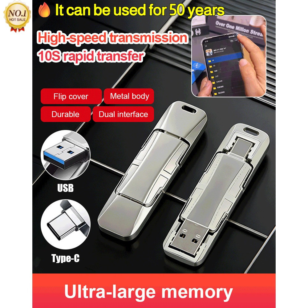 [Hot Selling]二合一USB闪存盘2in1 USB flash drive with TypeC interface for ...