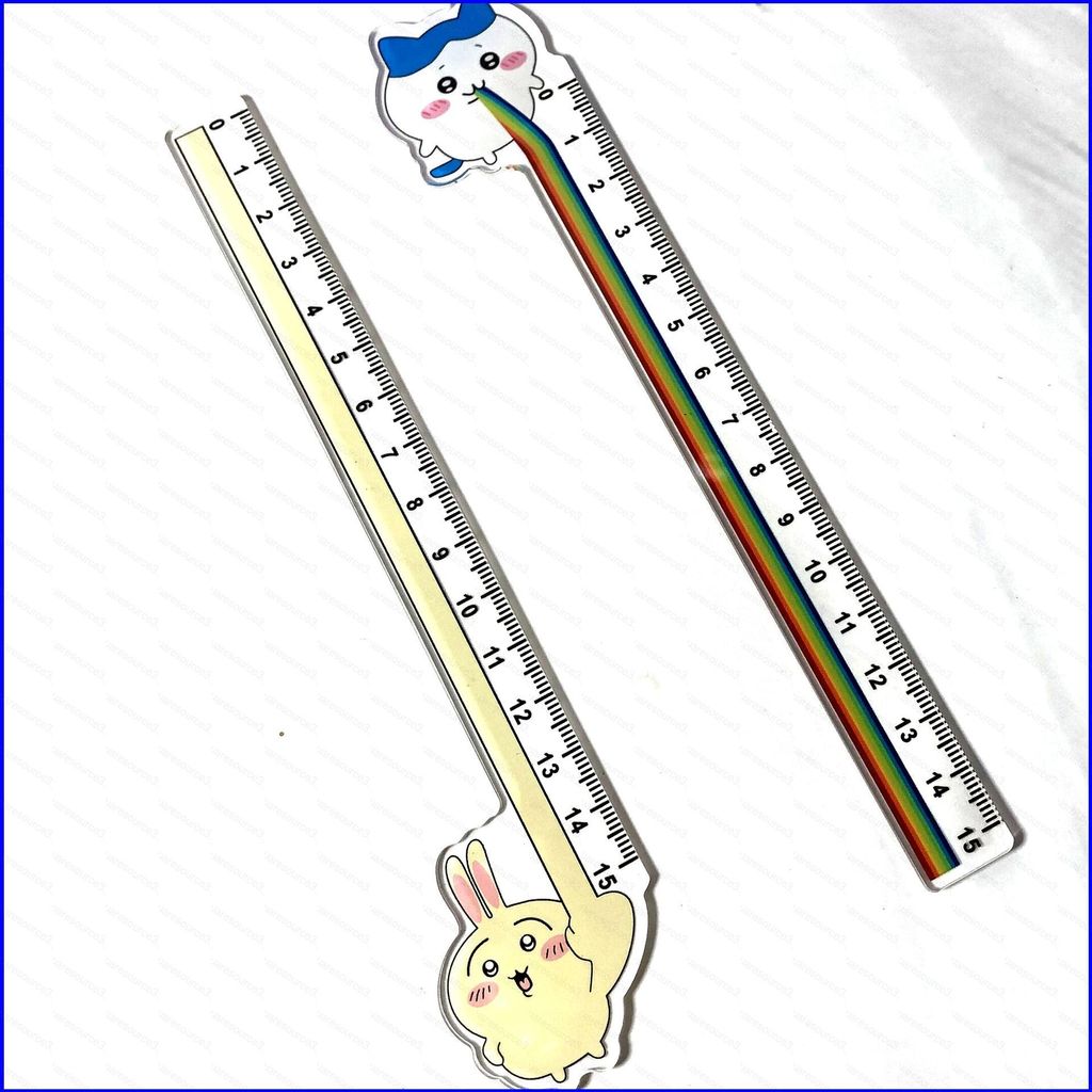 SQ3 15CM Cute Cartoon Chiikawa Hachiware Usagi Straight Ruler School ...