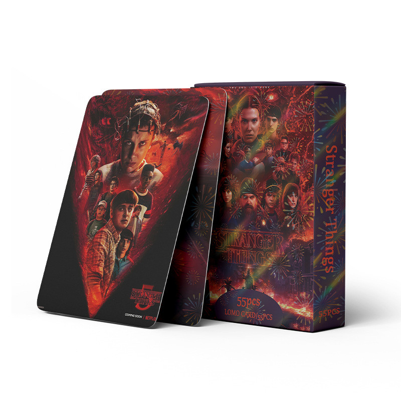 30-96pcs/box TV Drama Stranger Things Lomo Cards Billie Eilish Heated ...