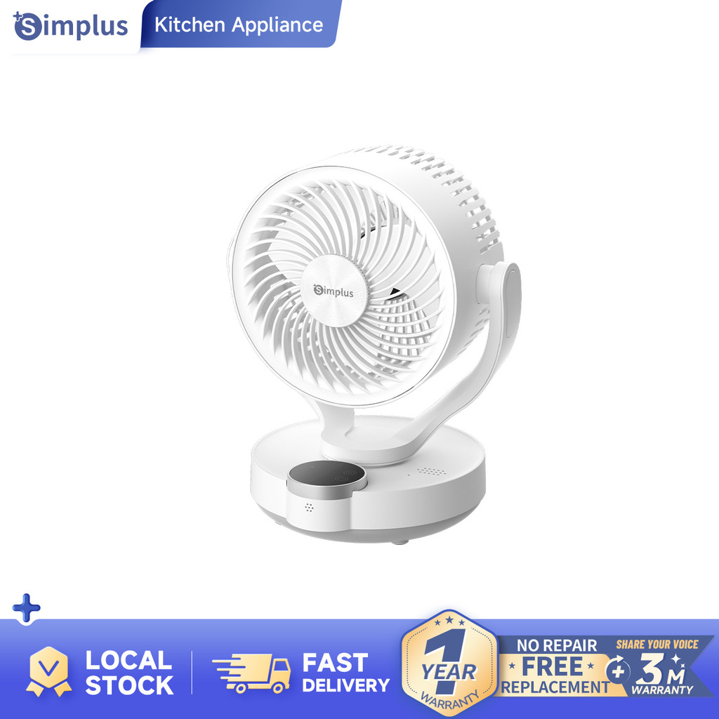 Simplus Kit Al Voice-Controlled Fan | 3 Speed Settings | Built-in Aroma ...