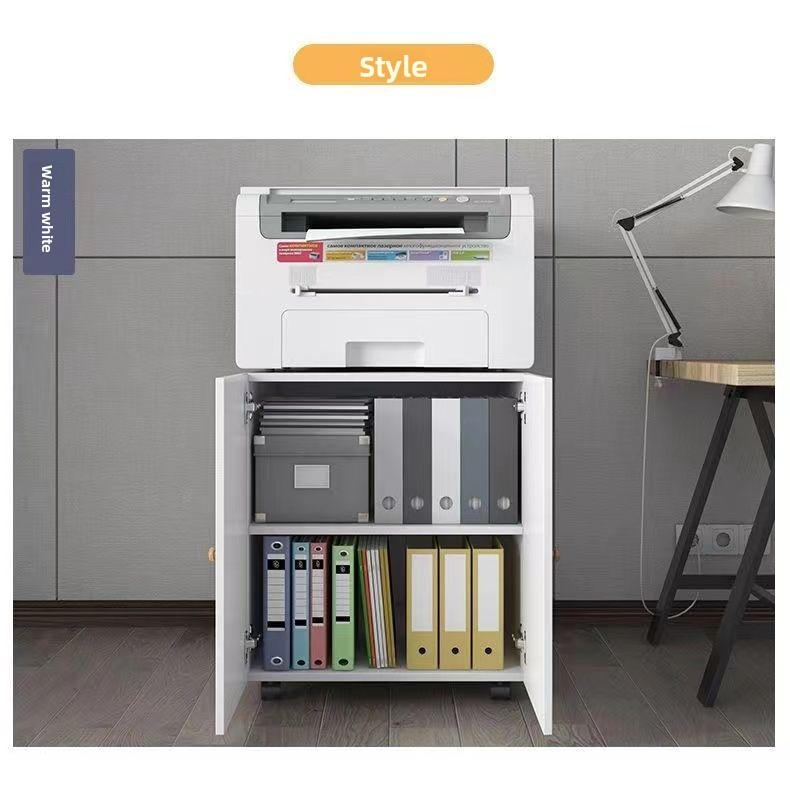 Office printer cabinet, large A3 printer placement cabinet, low cabinet ...