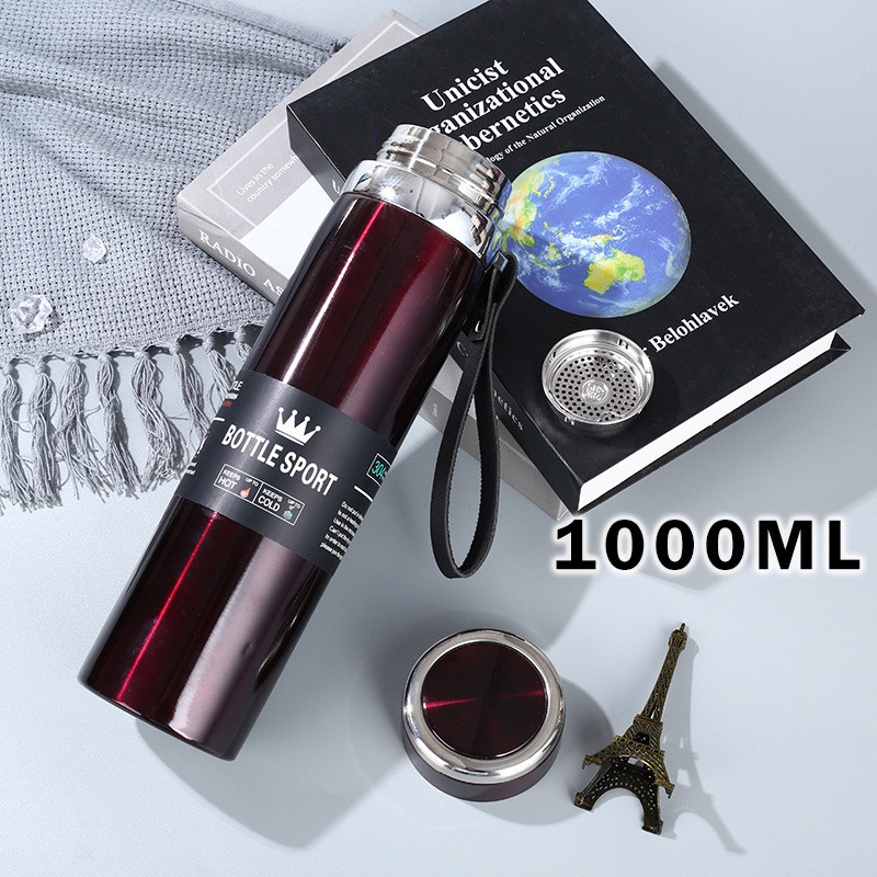 Stainless Steel Vacuum Thermal Flask Bottle Portable Sport Water Bottle ...