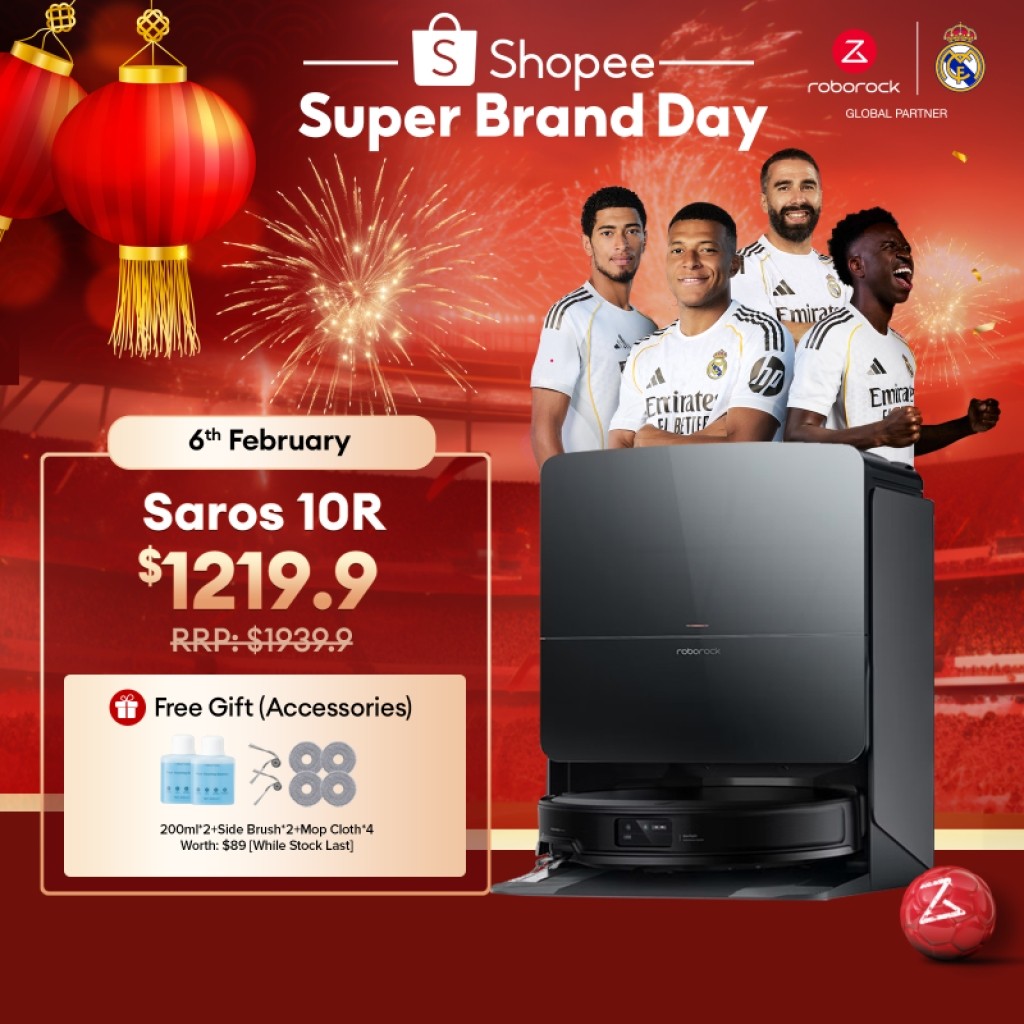 Roborock Saros 10R Robot Vacuum