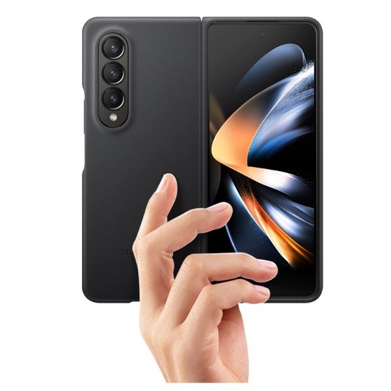 Case Original Samsung Galaxy Z Fold 4 Fold4 5G Leather Cover - Gambar 2