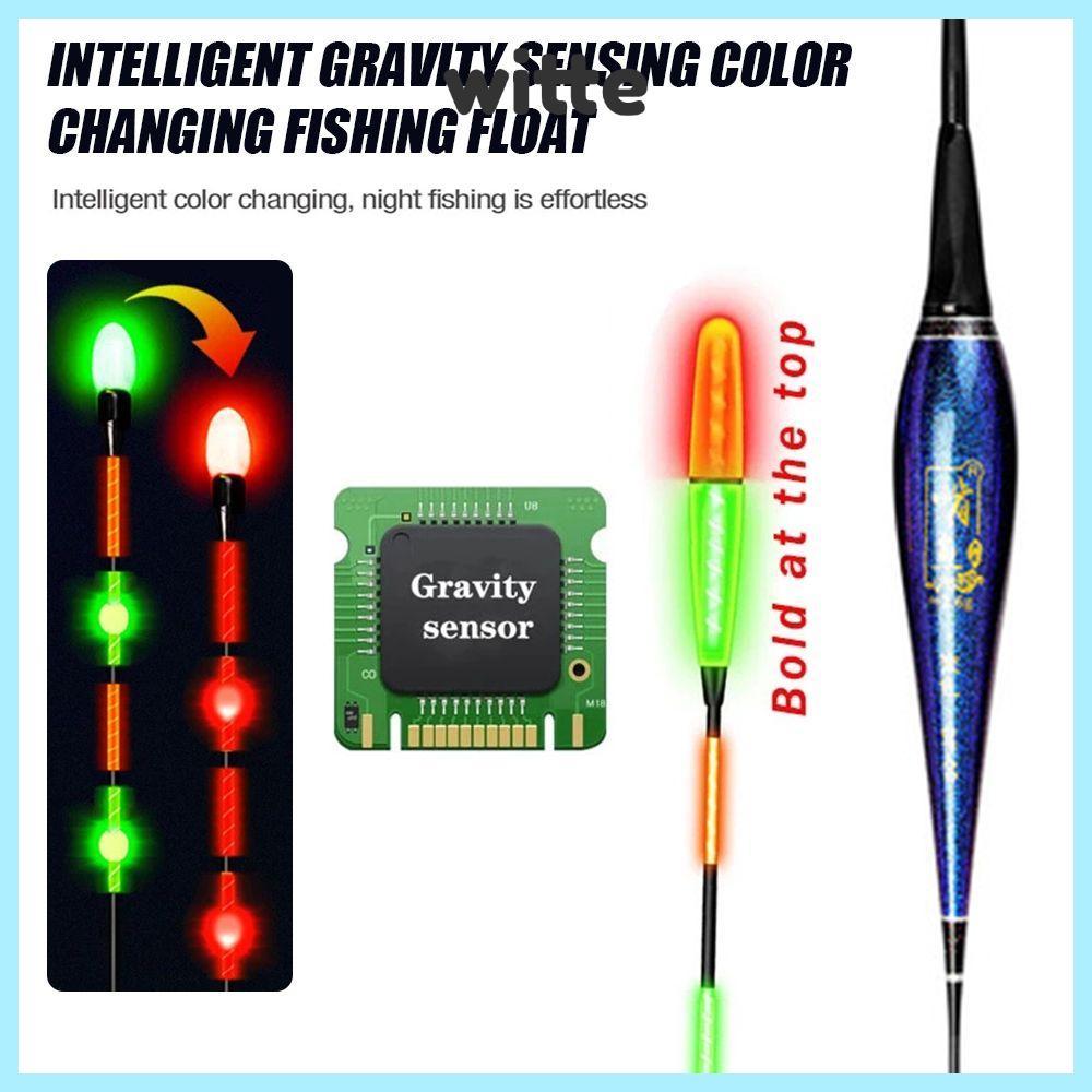 WITTE Floats Bobbers Electronic Buoy Strike LED Light Color Change ...