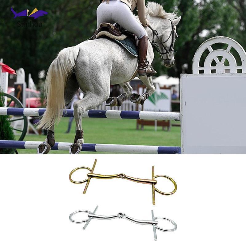 [Simhoa] Iron Horse O-ring Bit, Professional Riding Equipment, Dressage ...