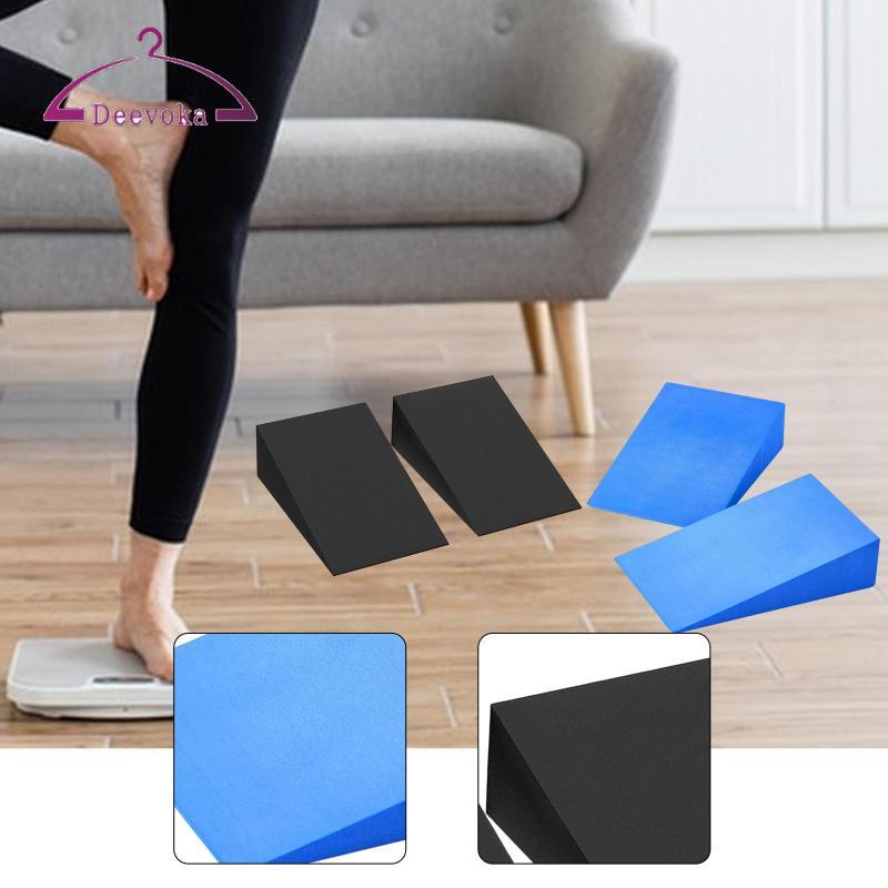 [Amleso2] 2x Squat Wedge Blocks Professional Yoga Blocks, Incline ...