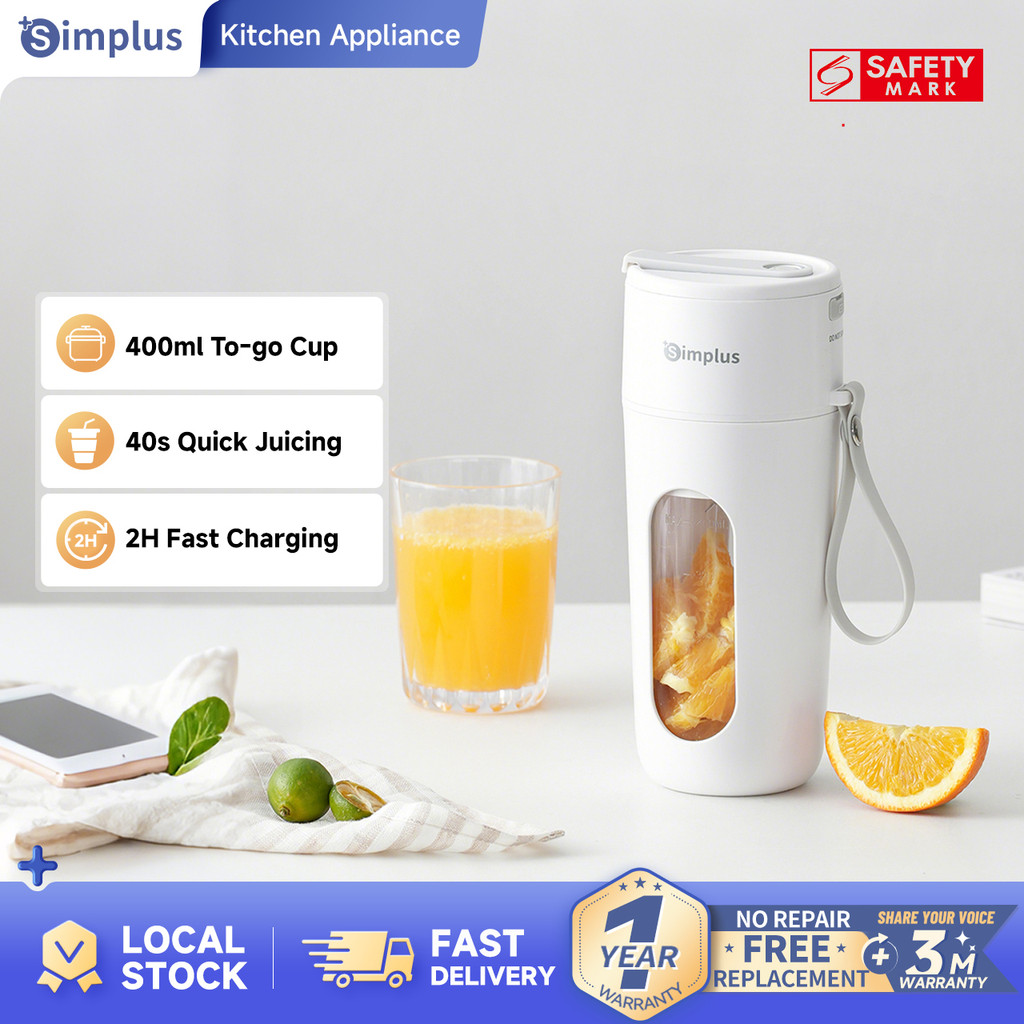 Simplus Kit Juice Cup Portable Multi-function丨400ML丨Wireless丨Electric ...