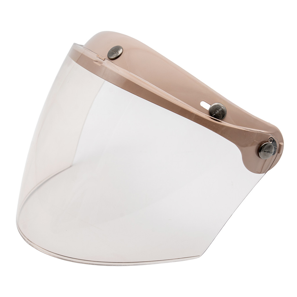 Cargloss Visor CFM - Kaca Helm Flat Mocca