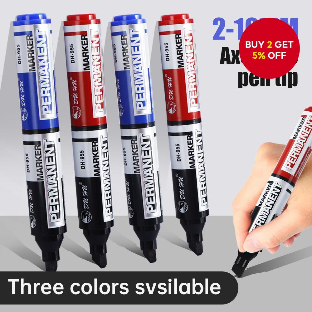 1/2/3 Set Fun Markers – Waterproof Non-Fading Black Tip Multi-Section ...