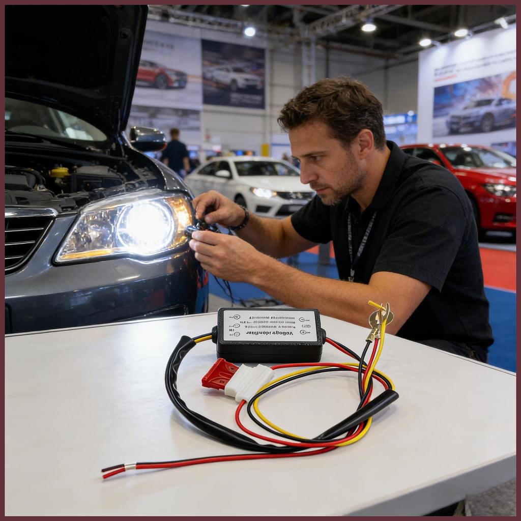 DRL Automatic Controller 12-18V Plug-Play Auto DRL Control Foggy ...