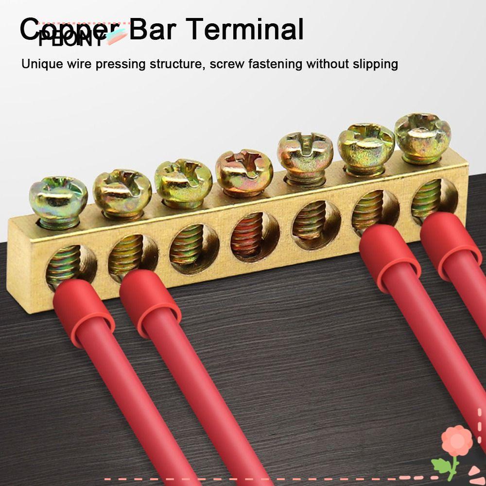 PEONYSG Wire Connector, Copper Multi-specification Copper Bar Terminal ...