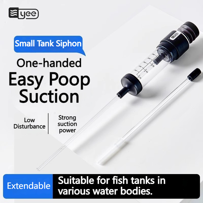 yee Multifunctional Fish Tank Suction Device Fish Excrement Artifact ...