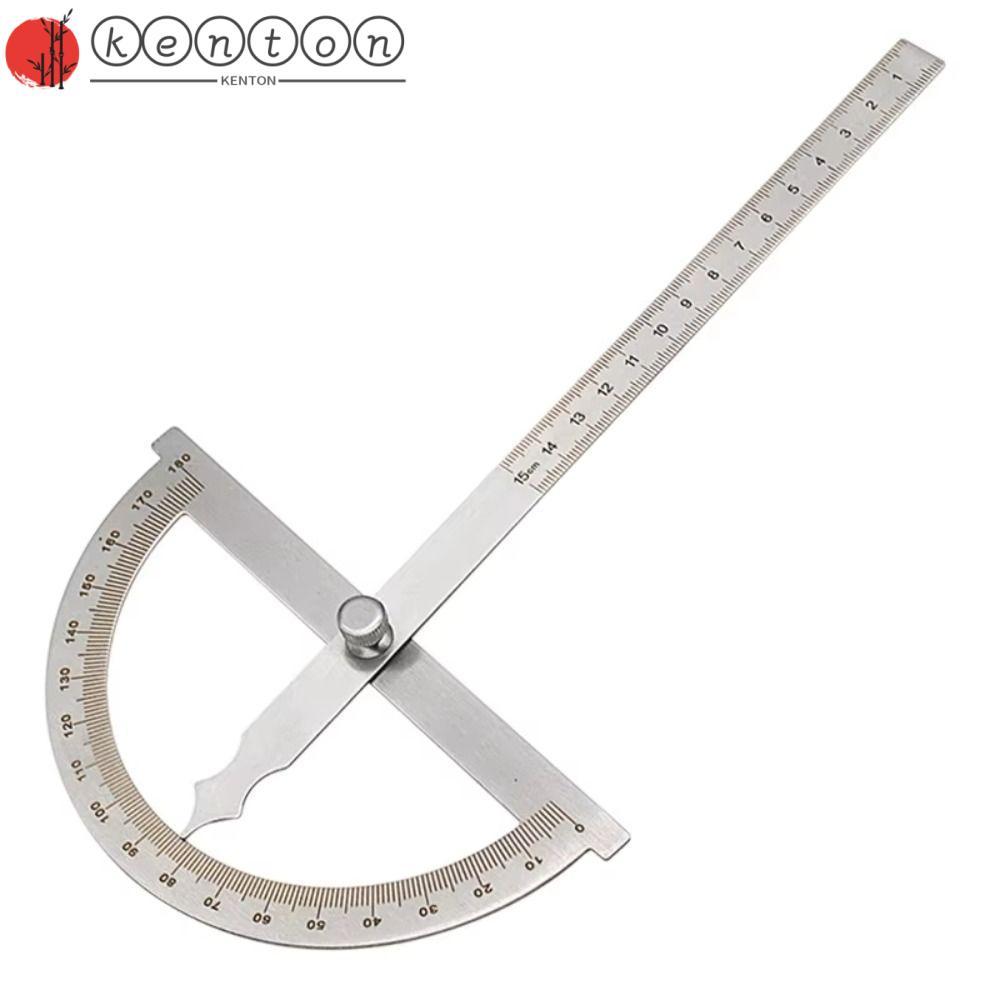 KENTON Protractor, Angle Ruler Measuring Ruler 180 Degree Protractor ...