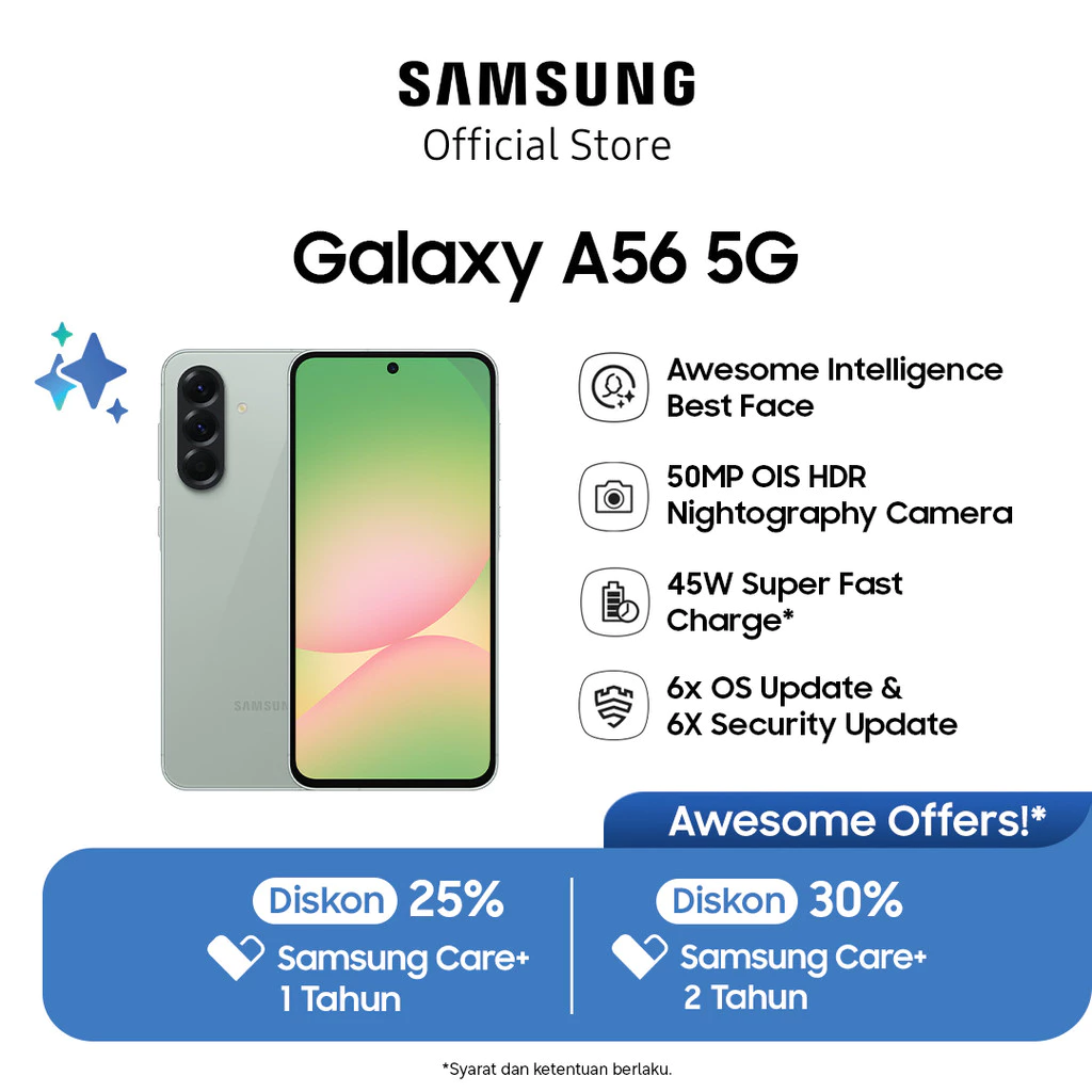 Samsung Galaxy A56 5G 12/256GB - Awesome Olive