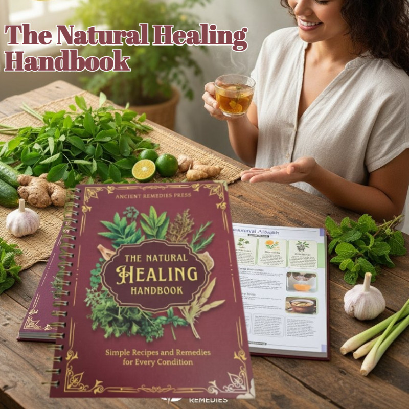 Original The Natural Healing Handbook ：Spiral-Bound Guide for Herbal ...