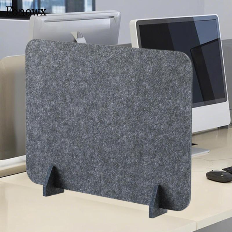 [Fonowx] Desktop Partition Acoustic Table Divider Privacy Panel Desk ...