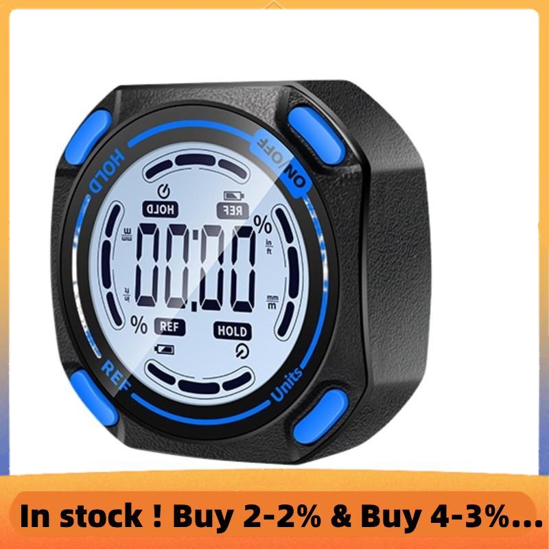 Digital Angle Gauge Magnetic Protractor Inclinometer Level Angle Finder ...