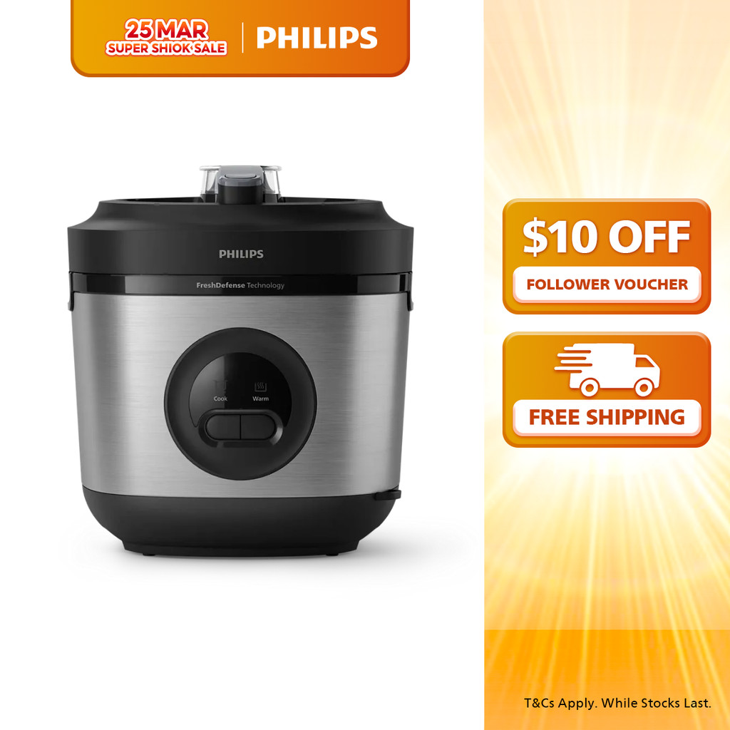 Philips HD3213/32 | Spherical Pot Analog Rice Cooker | 1.8L ...