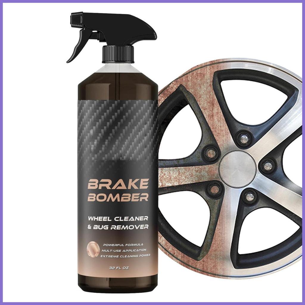 Car Wheel Cleaner Dressing High Gloss Spray Tire And Rim Cleaner for ...