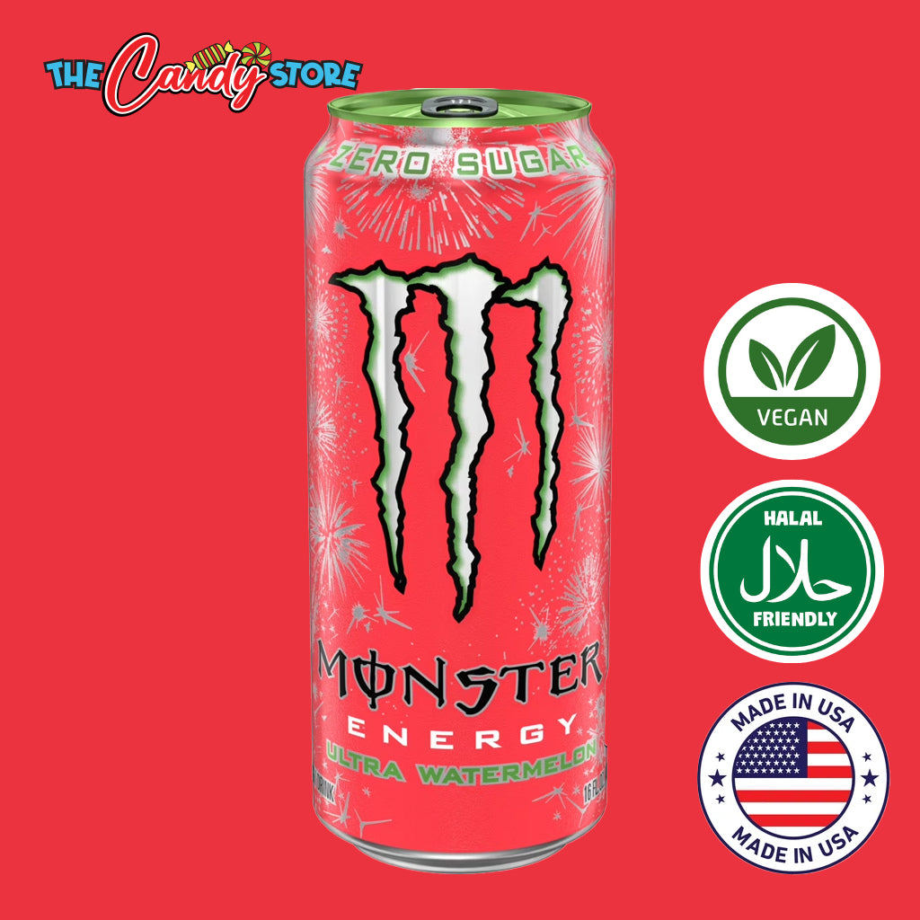 Monster Energy Ultra Watermelon Energy Drink | Shopee Singapore