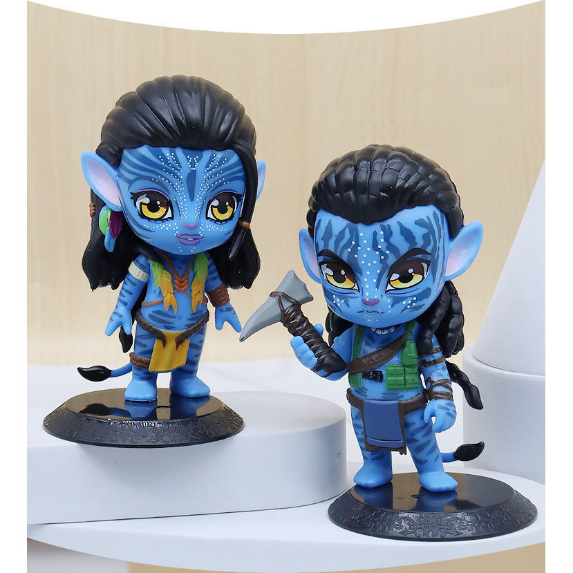 Q-Version Hand Puppet Of The Blue-Skinned Alien Race From Avatar, A Sci ...