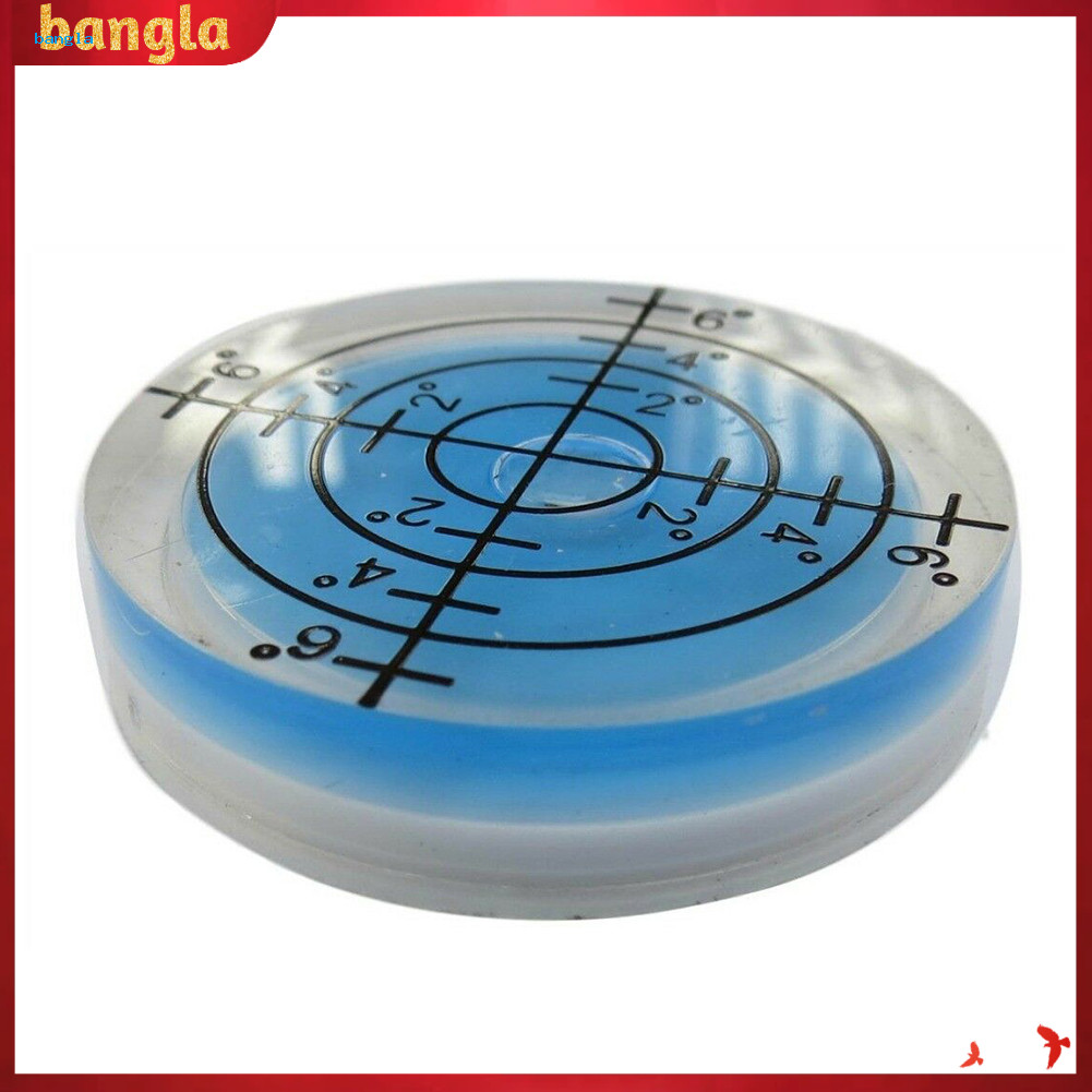 bangla| 32x7mm Portable Mini Spirit Level Bubble Round Bullseye Design ...