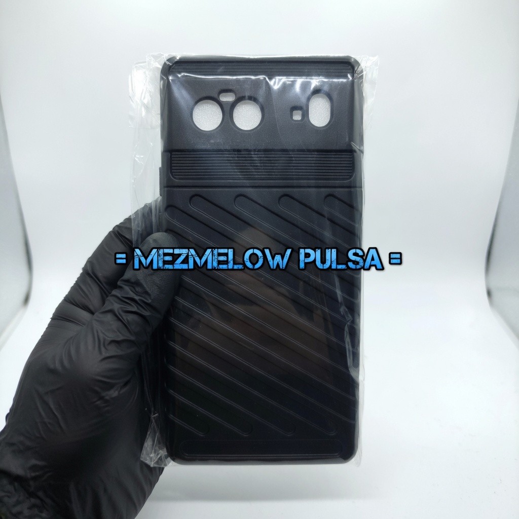 Caseng Carbon Rugged Shield Armor Softcase GOOGLE PIXEL 6 BIASA