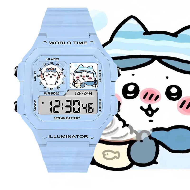 Chiikawa chiikawa chiikawa chiikawa Iusaqi Cartoon Electronic Watch ...