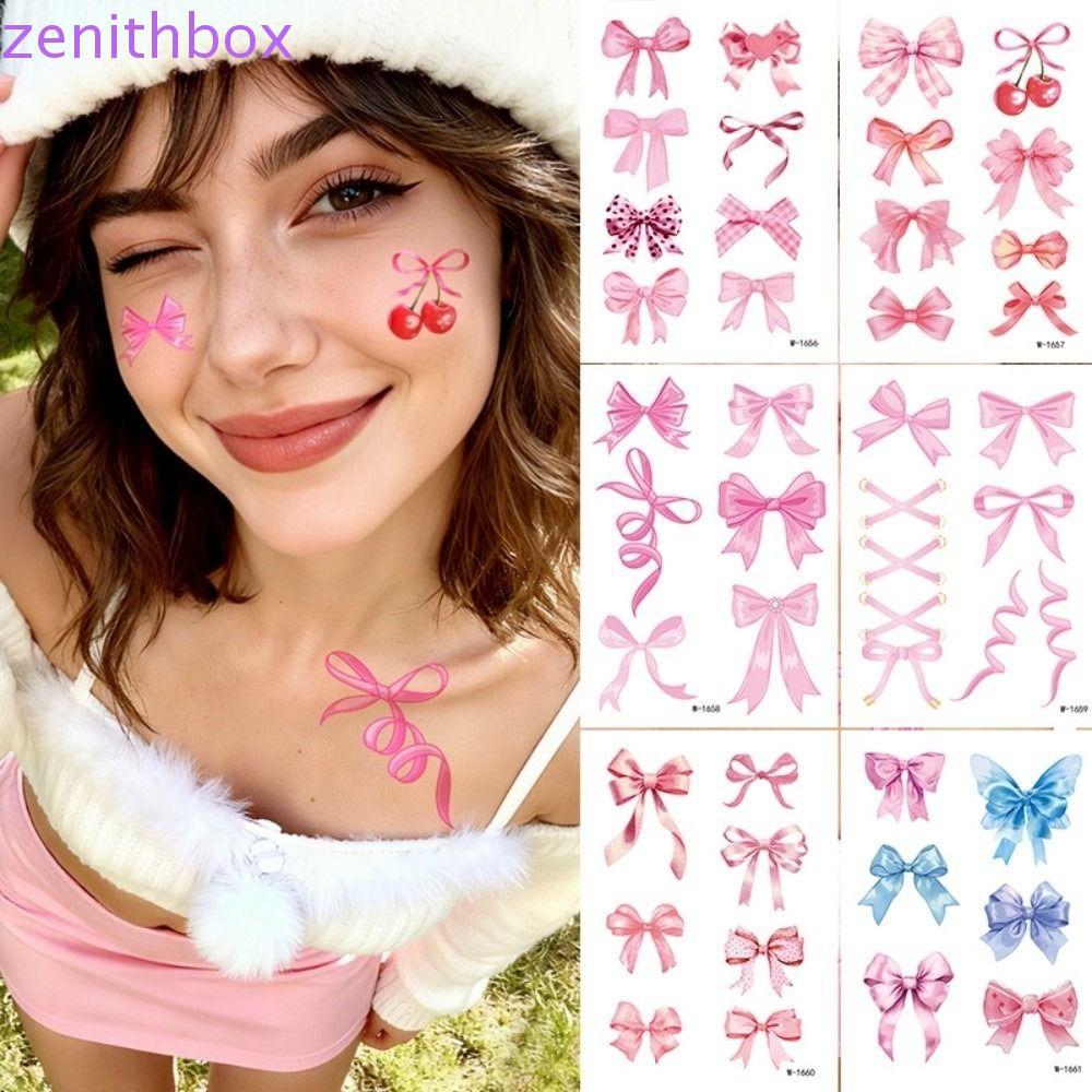 ZENITHBOX Valentine Day Kiss Lip Stickers, Waterproof Disposable Lips ...