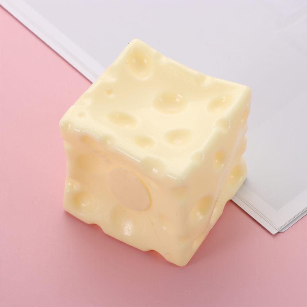 NARCIS Cheese Squeeze Fidget Toy, Shapeable Squishy Texture Jumbo ...