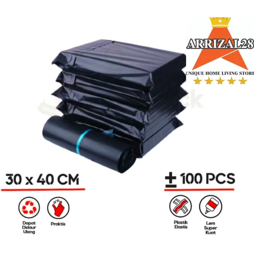 AFL PLASTIK SEAL POLYMAILER PAKING ONLINE SHOP UKURAN 30 X 40CM 1 PAX ISI 100 PCS