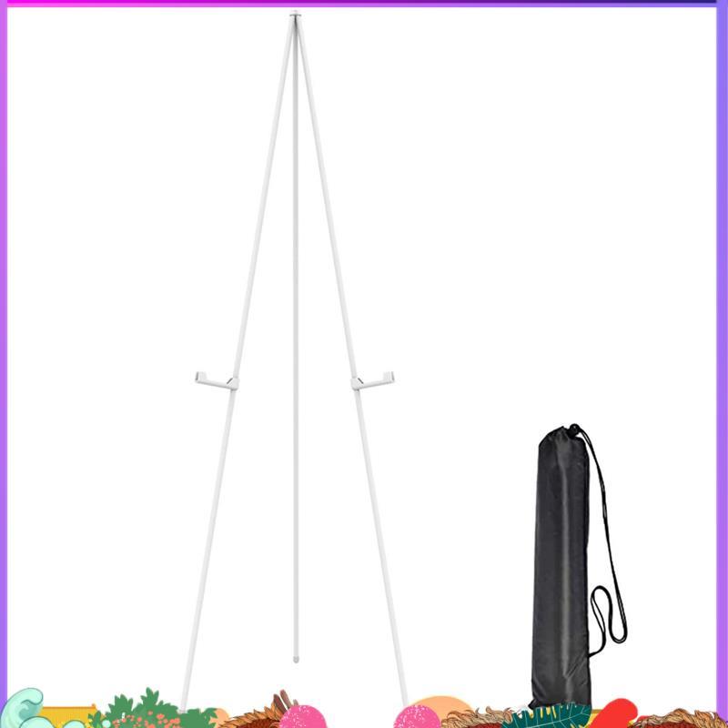 Easel Stand Collapsable Portable Poster Easel White for Display Wedding ...