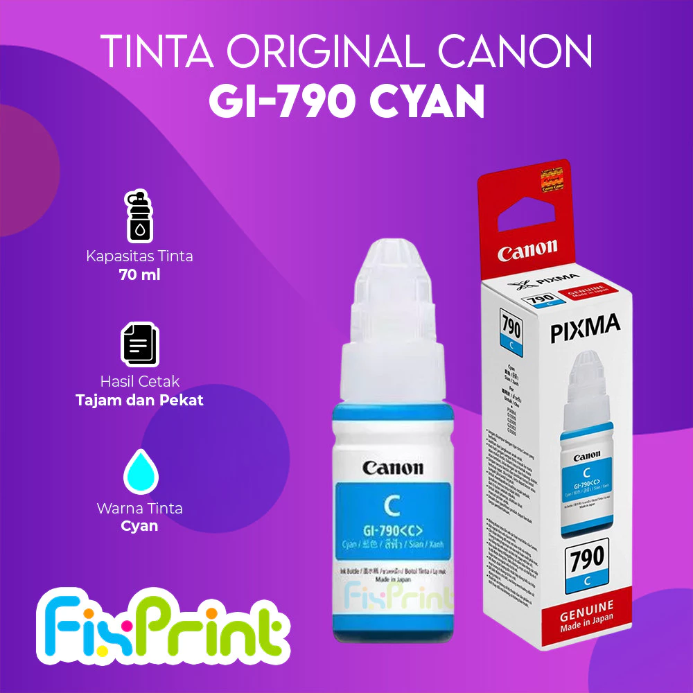 FixPrint Cartridge Tinta Canon CL745 CL-746 Color MG2570s TR4570s MG3077s TS307 Tinta Canon GI790 GI-790 Printer G1000 G2000 G3000 G4000 - Gambar 4