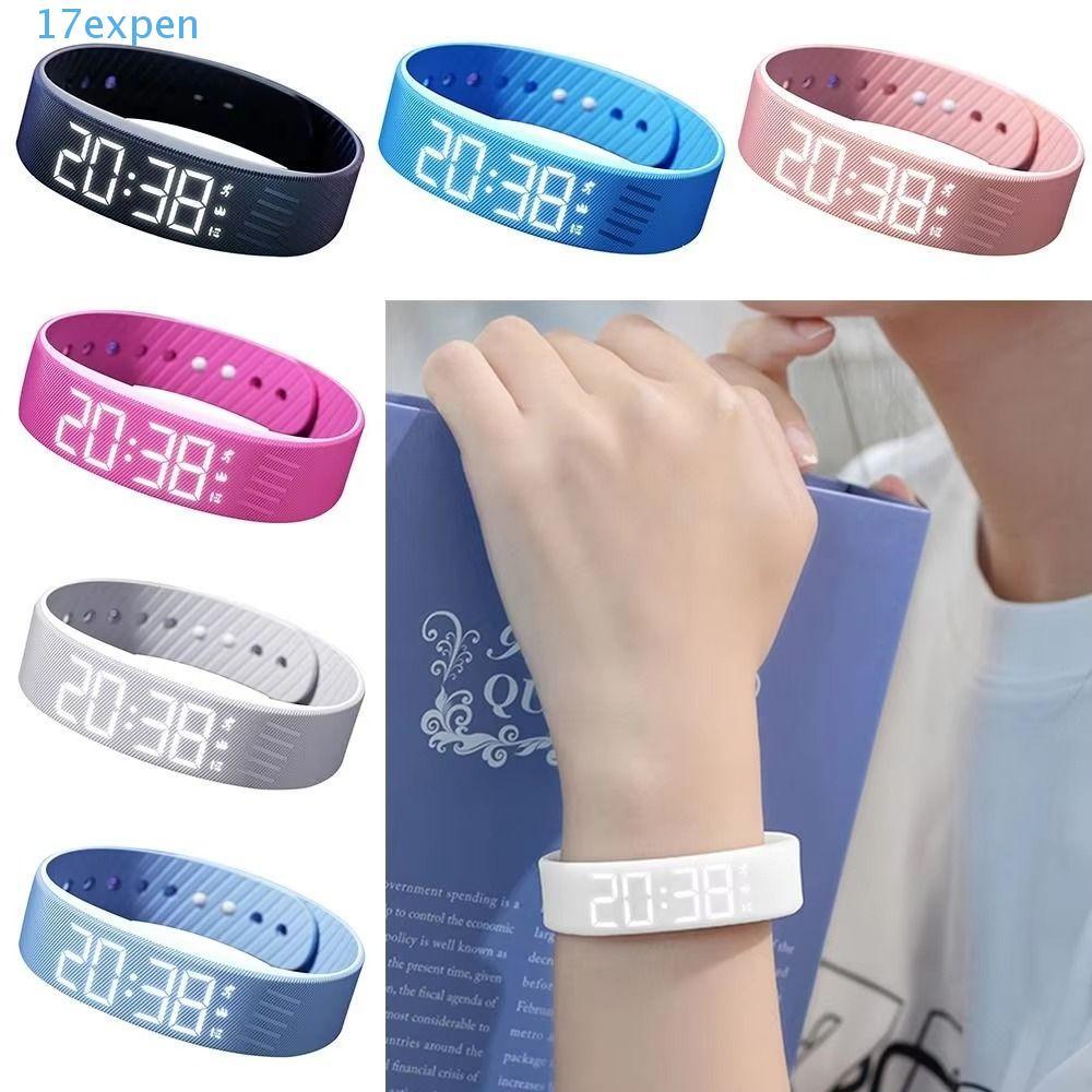 EXPEN Vibrating Alarm Wristband, Waterproof Adjustable Band Silent Smart  Band, LED Digital Display Exercise Pedometer Stopwatch Timing Silent Wrist  Shock Bands for Heavy Sleepers | Shopee Singapore