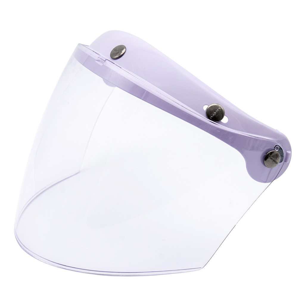 Cargloss Visor CFM - Kaca Helm Flat Lilac