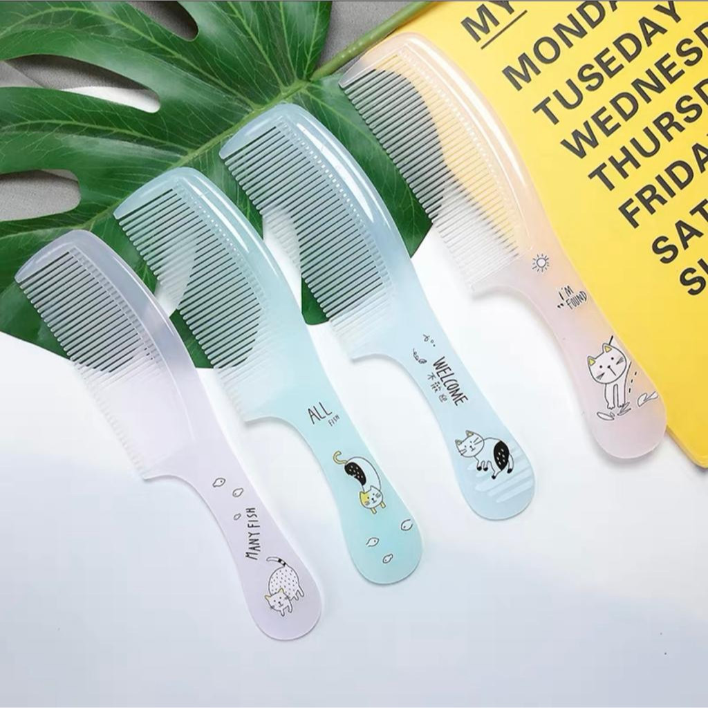 POPmaker Sisir Fancy Karakter Lucu Portable - Gambar 3